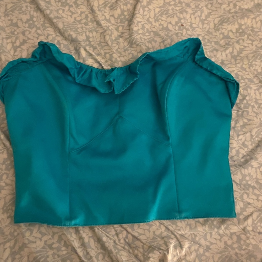 Pinup Girl Clothing Dixiefried Bustier Top